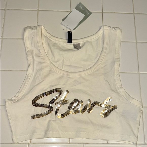 H&M “Stars” Racerback Crop Tank - Picture 5 of 5